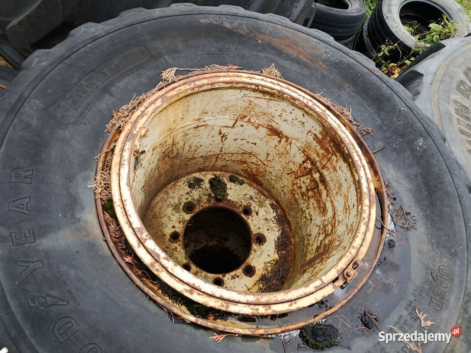 2x koła Goodyear 48x310020 TerraTire Super Opony rolnicze Opony rolnicze pomorskie Kiełpino