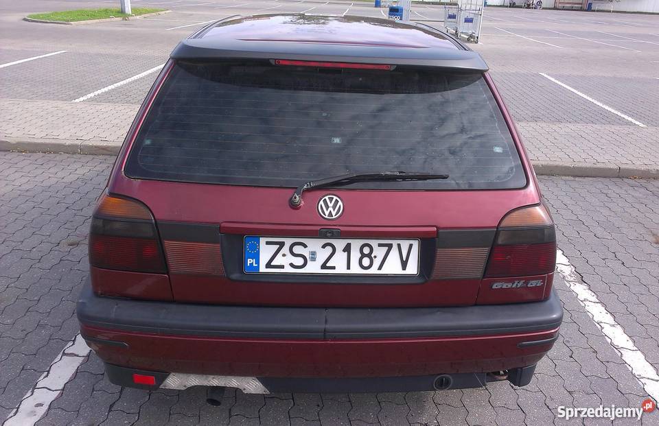Volkswagen Golf 3 III Gl 18 90 LPG Gaz Przegląd nieuszkodzony