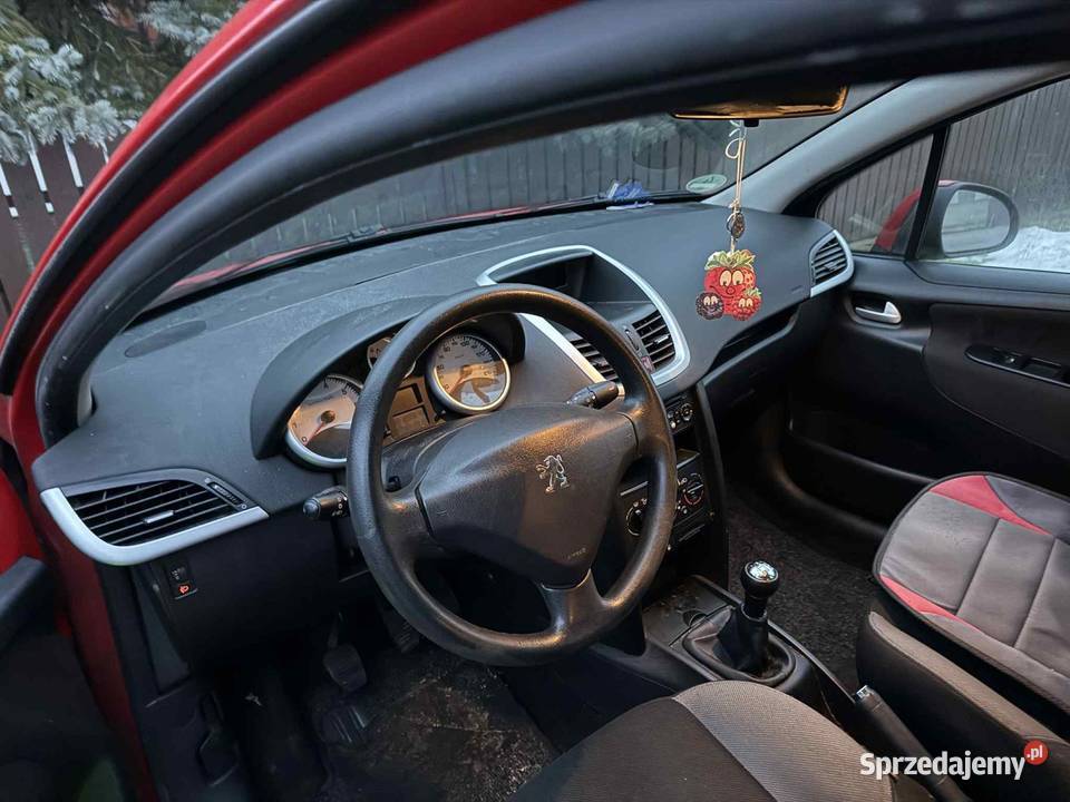 Peugeot 207 SW 14 8V czerwony 207 wielkopolskie Września