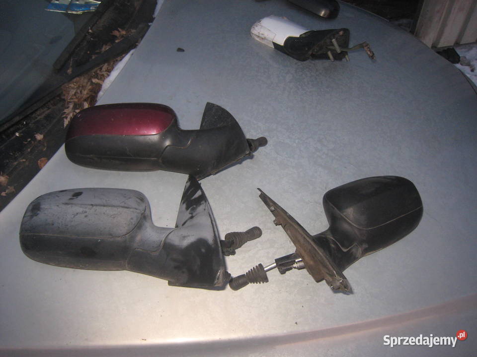 Lusterko lewe prawe manualne czarne Opel Corsa C małopolskie sprzedam