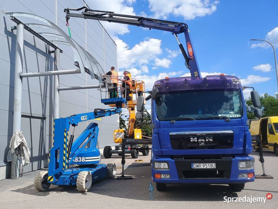 man 12240 wywrotka z hds Wrocław