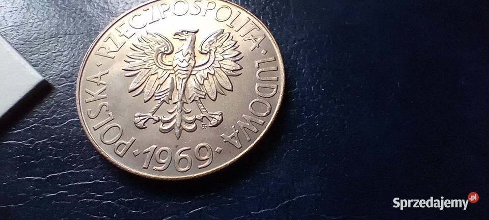 Stare monety 10 złotych 1969 Tadeusz Kościuszko Lesko