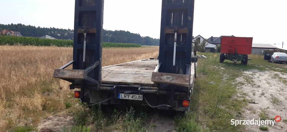 Przyczepa niskopodwoziowa Włoszczowa
