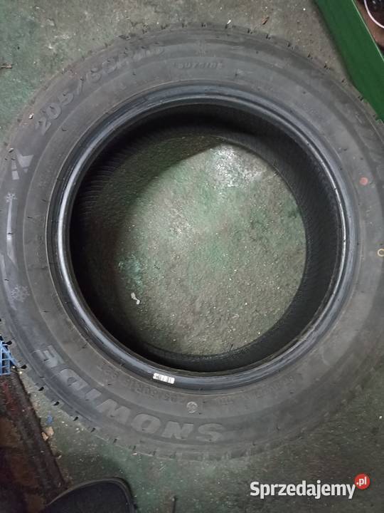 Opony zimowe na gwarancji 4 pomorskie Sierakowice sprzedam