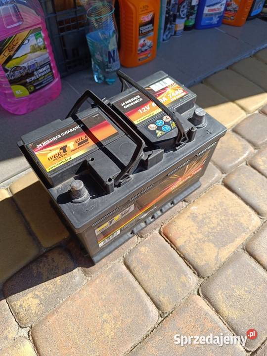 Akumulator 74Ah680A lubelskie Biała Podlaska