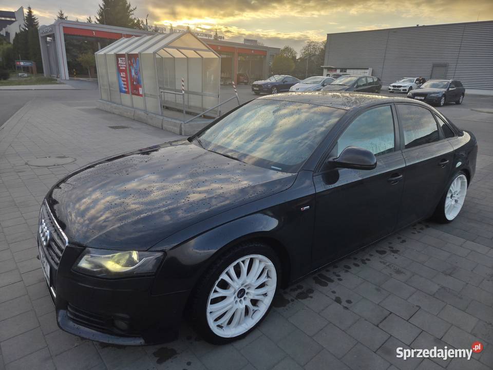 Audi A4 B8 SLine Doinwestowane Rok produkcji 2008 Lublin