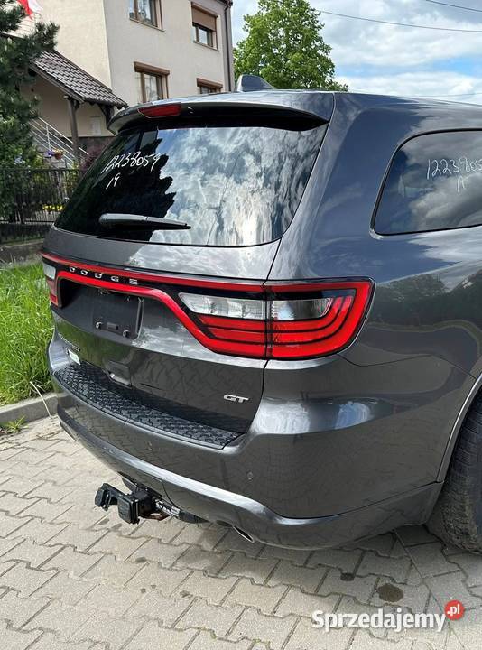 Dodge DURANGO 36 GT AWD 2019 w Polsce uszkodzony Kraków sprzedam