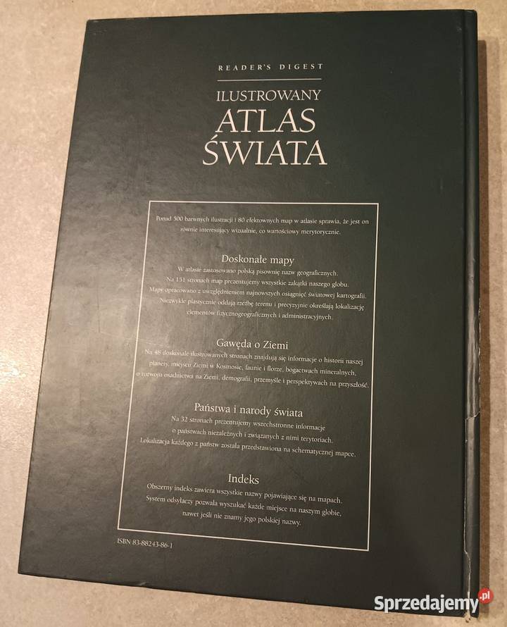 Ilustrowany Atlas Świata Readers Digest opolskie Opole