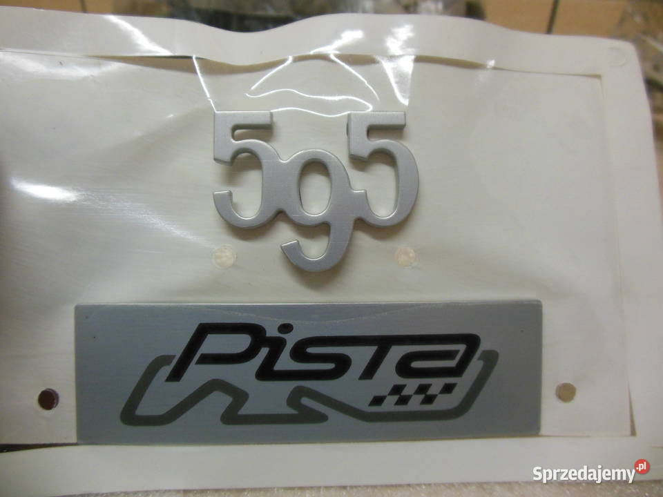 Logo emblemat Abarth 595 Pista Emblematy śląskie