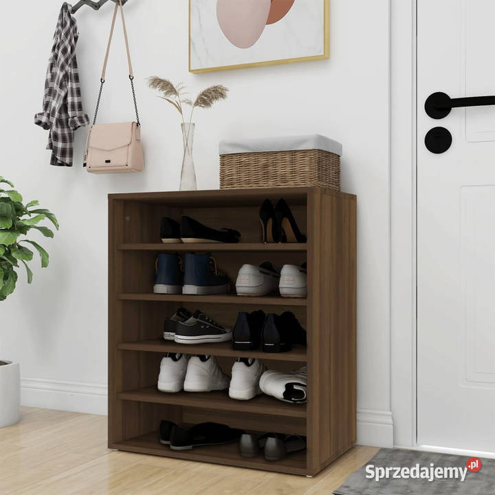 Szafka na buty brązowy dąb 60x35x70 WM816016 Warszawa sprzedam