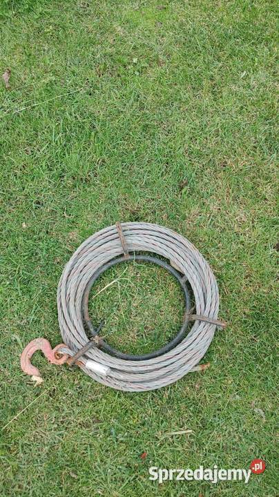 Lina Stalowa Fi 6 do 22 hak liny różne Namysłów sprzedam