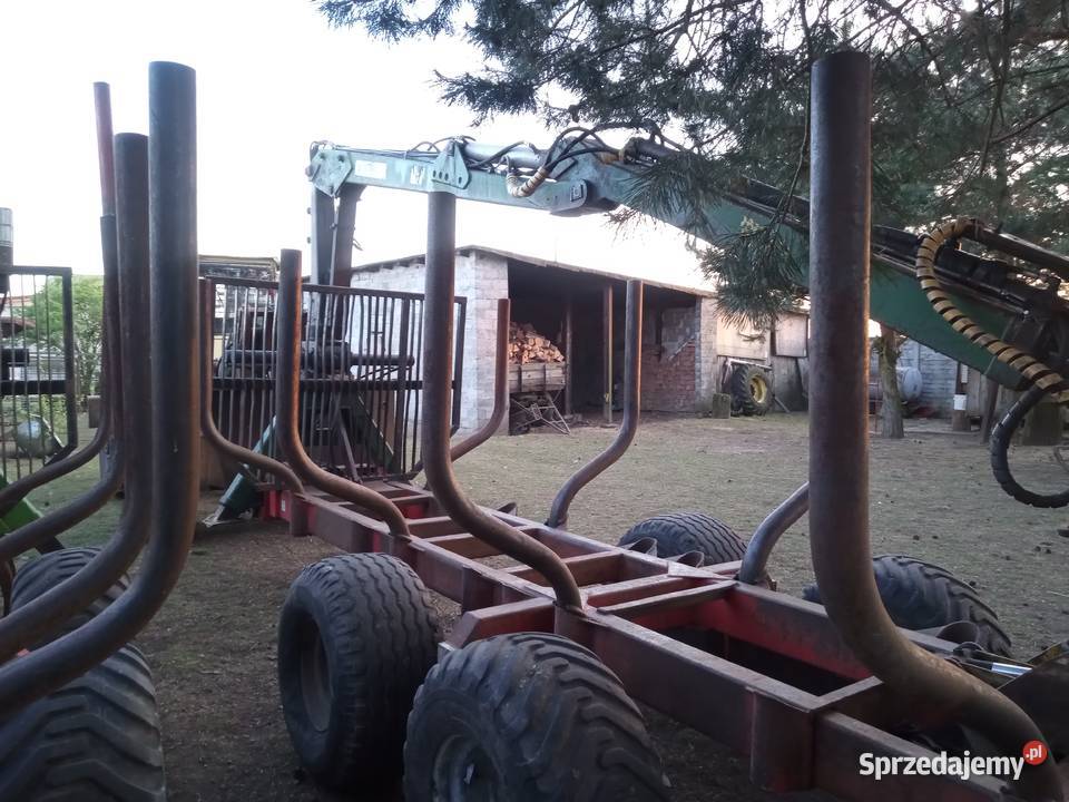 Lkt 81 przyczepa leśna more maskiner Świniowice