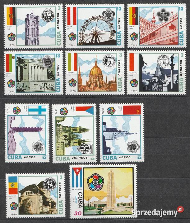 KUBA ŚWIATOWY FESTIWAL MŁODZIEŻY 1978 CZYSTE Łódź