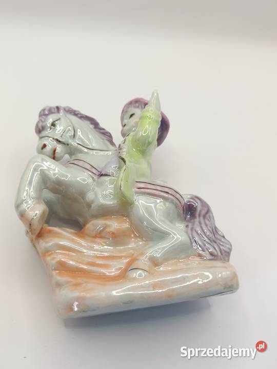 KOŃDZIECKO PORCELANA CUKIERKOWA FIGURKA lubelskie Zamość