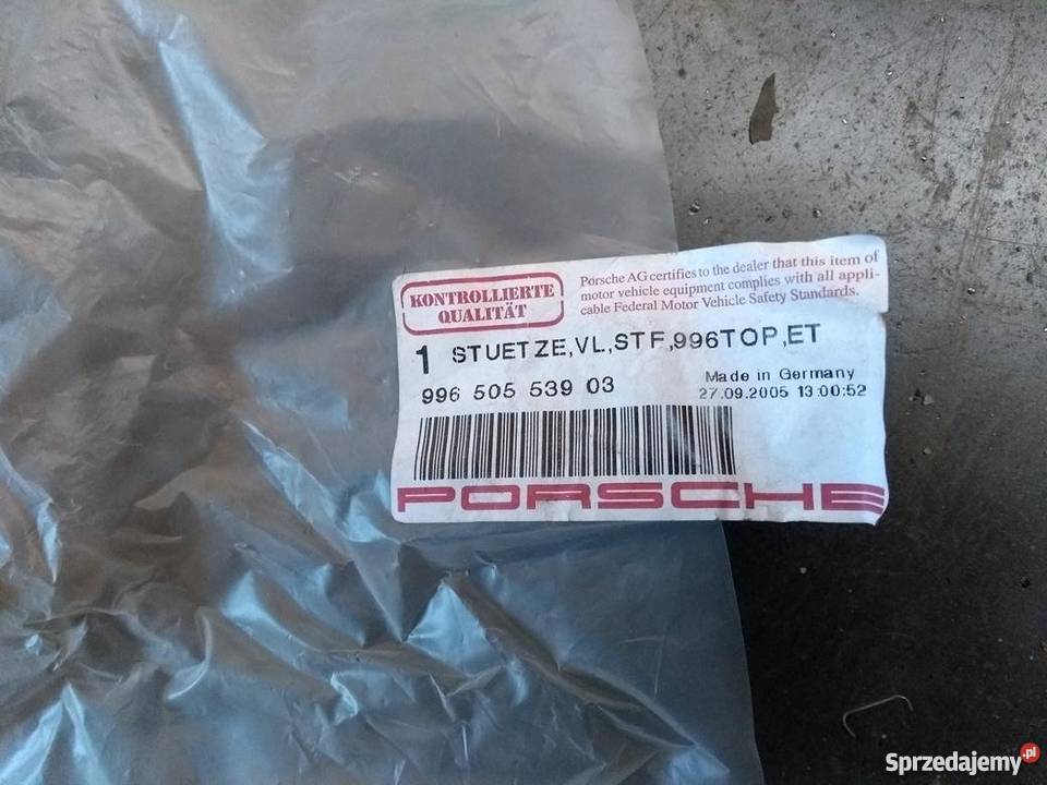 PORSCHE 996 listwa pod lewy reflektor przód podkarpackie Pilzno
