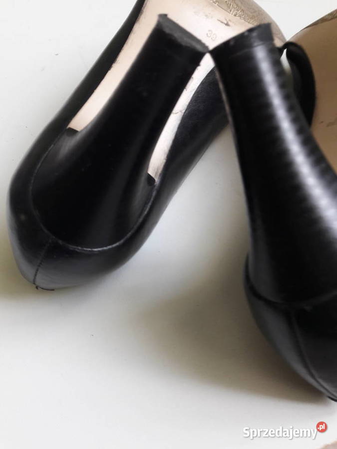 Buty damskie czółenka czarne rozmiar 39 śląskie Sosnowiec sprzedam