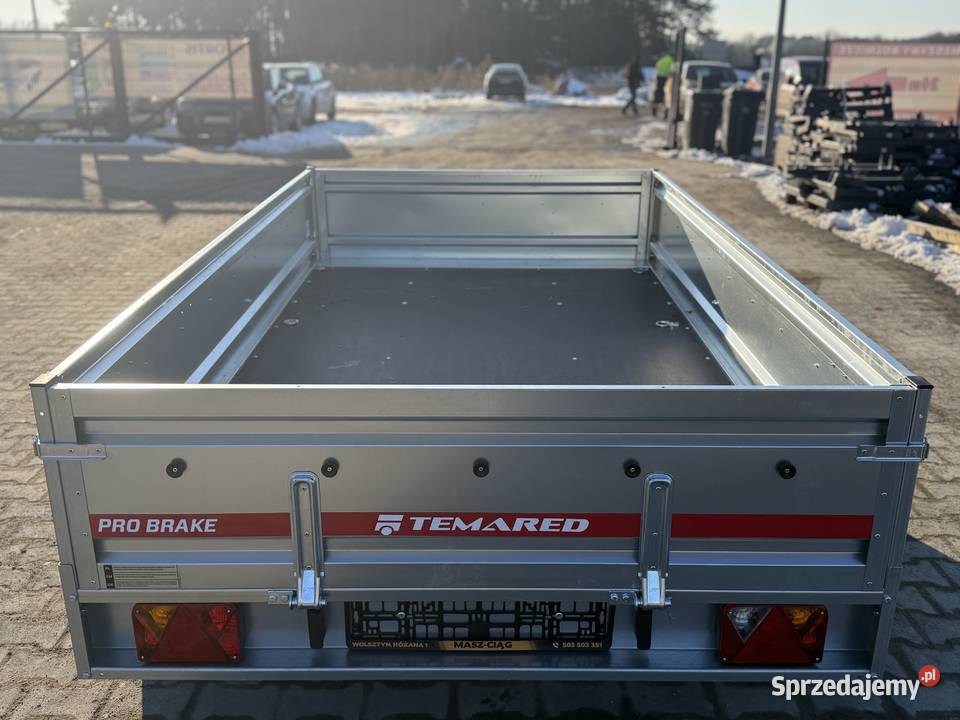Przyczepka Tema PRO BRAKE 26152 2T hamowana towarowe Kraków