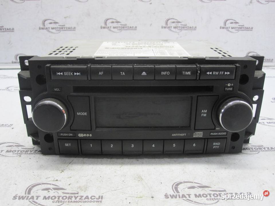 JEEP COMPASS I 07r radio CD P05064067AD