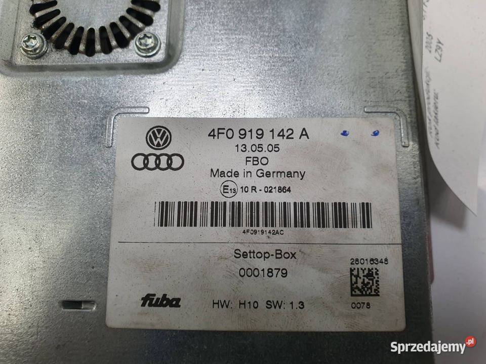 MODUŁ AUDI A8 D3 4F0919142A Lipno