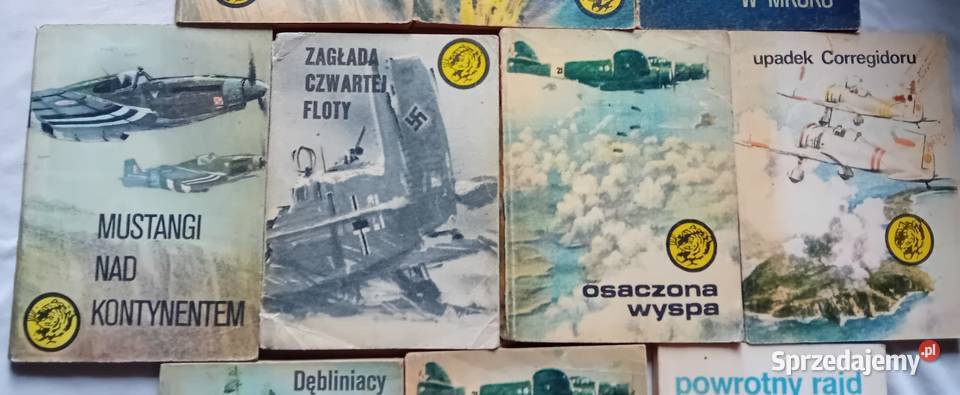 Zestaw 10 ksiażeczek z serii Żółty Tygrys z lat