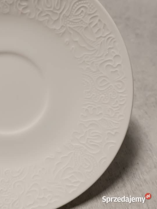HUTSCHENREUTHER Bulionówka Biała Porcelana Augustów