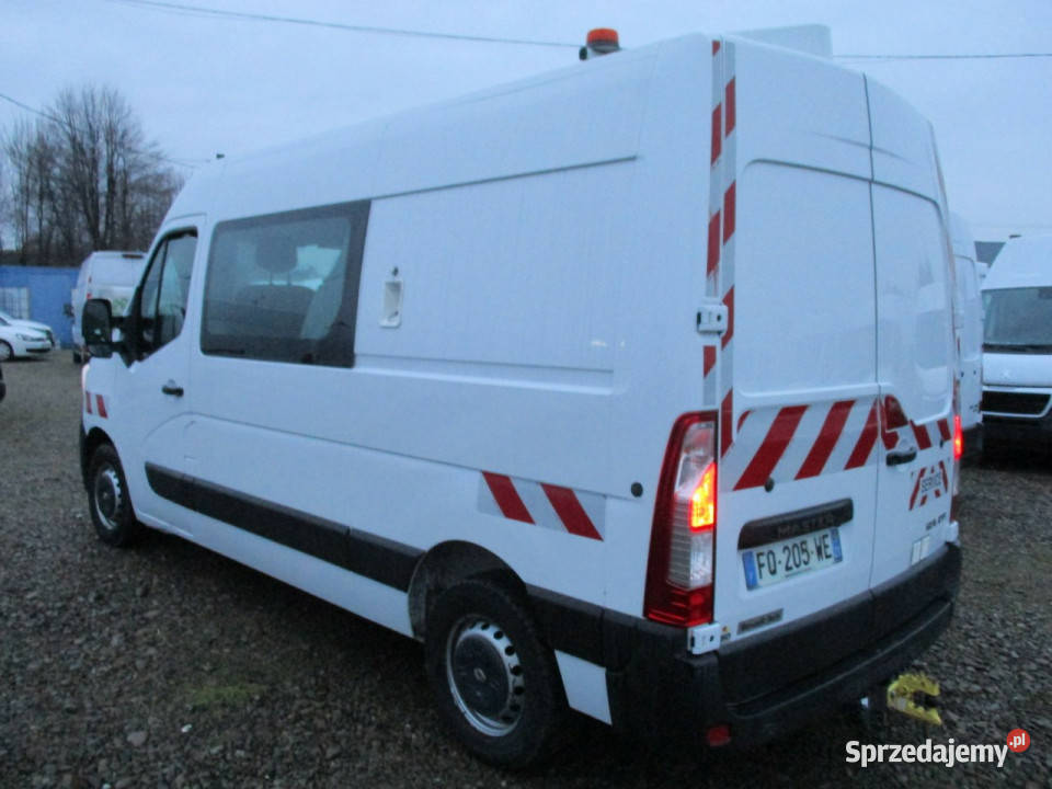 Renault Master 23 DCI 130 L2H2 brygadówka 6 osób bluetooth Dębica