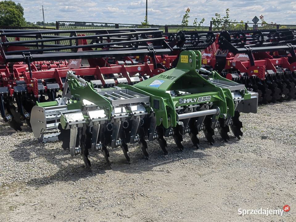 Brona talerzowa TOLMET SIMPLY 250 Żółkiewka-Osada