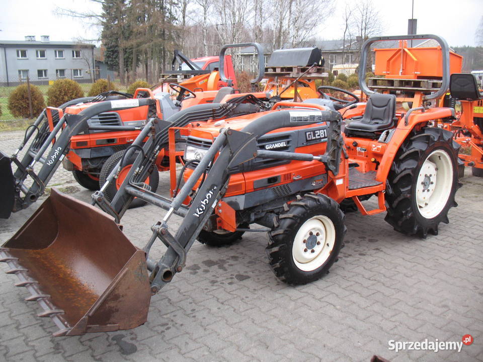 Kubota GL 4x4 Tur ładowacz mocny do koni ogrodu Mroków
