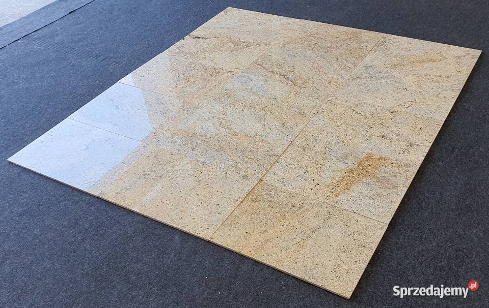 PŁYTKI GRANITOWE KASHMIR GOLD DUŻY WYBÓR Podłogi i schody Bielawa