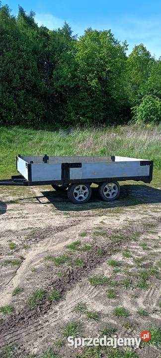 Przyczepka SAM tandem zarejestrowana Żarnowiec