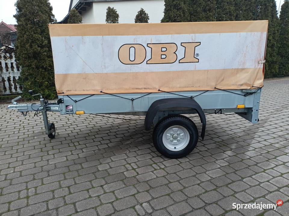 Przyczepa lekka STEMA 750 2014 plandeka nowa z Kolno