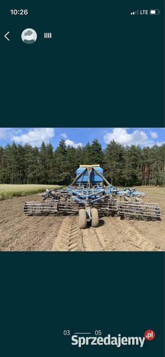 Siewnik farmet bsk zestaw uprawowo siewny 6m Farmer Nidzica