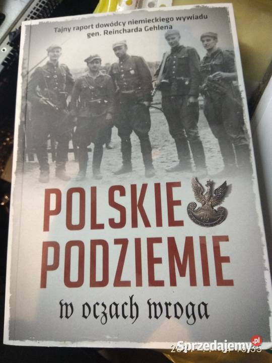 Książka polskie podziemie w oczach wroga miękka małopolskie Kraków