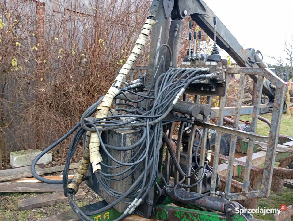 Przyczepa leśna Farma 6 tonowa Leśnictwo Lubaczów