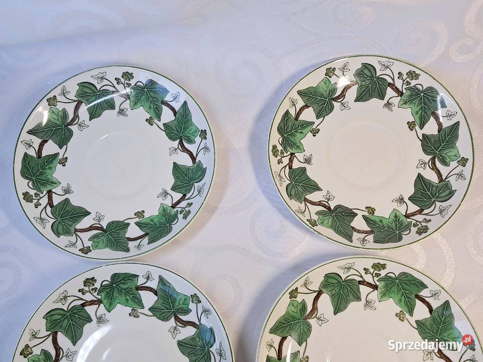 4x Wedgwood Napoleon Ivy talerzyki deserowe 17 Strzelce Krajeńskie sprzedam