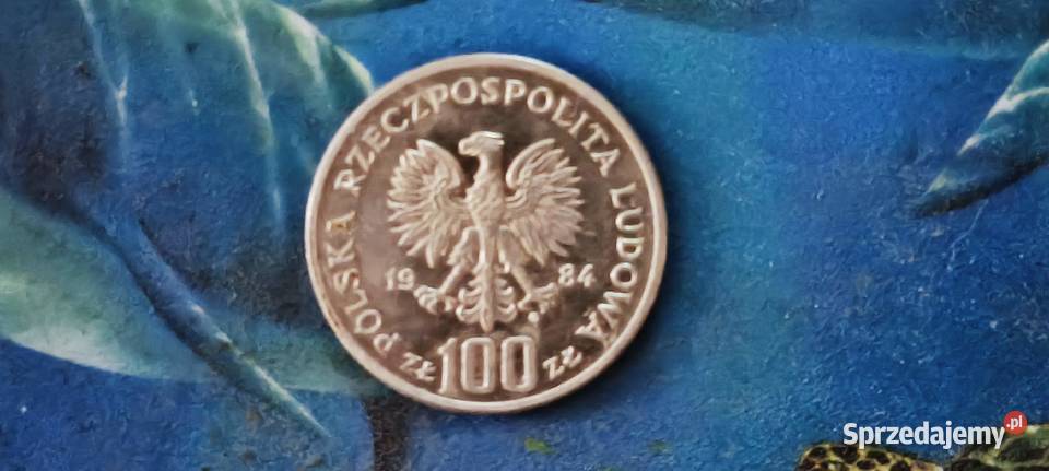 Monety PRL100 40 lat PRL 1984 Gliwice