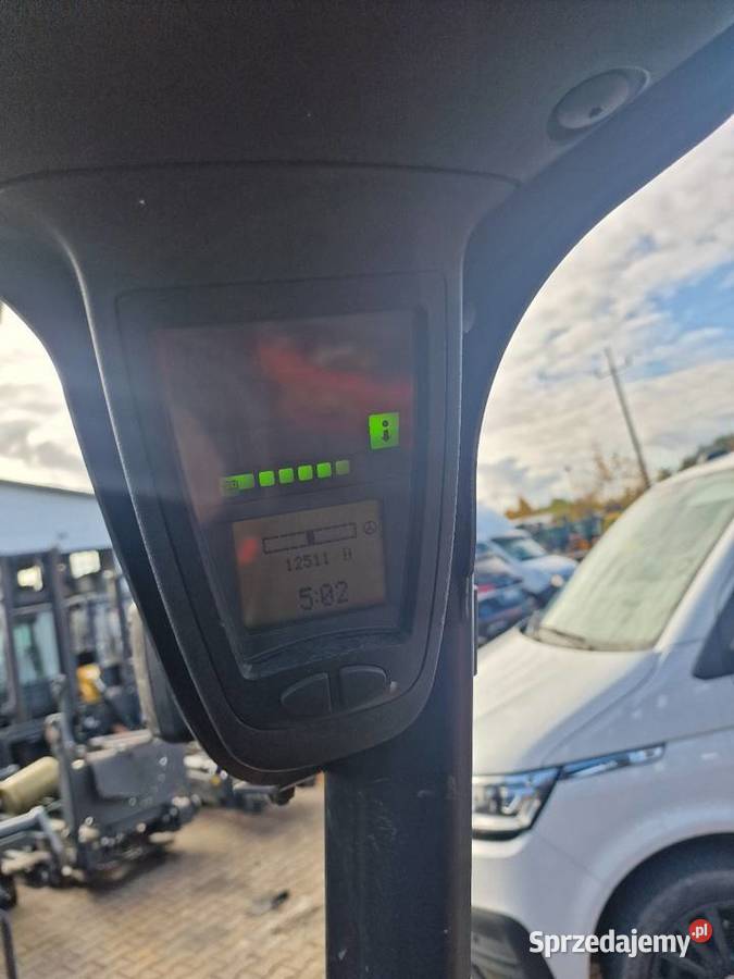 Linde E16 2009r Triplex przesuw boczny wózek Linde Lubliniec