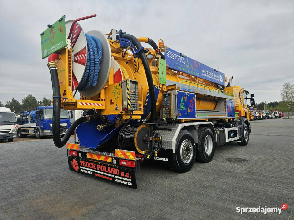 Scania WUKO LARSEN FLEX LINE 310 do zbierania Samochody ciężarowe
