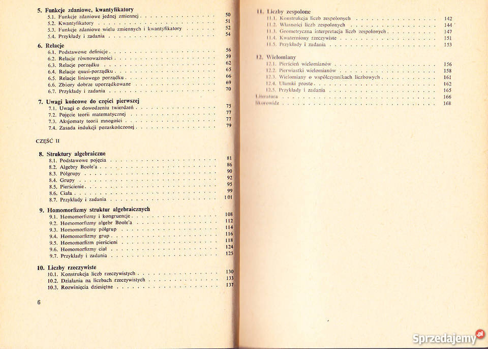 Elementy logiki teorii mnogości i algebry fa Goleniów