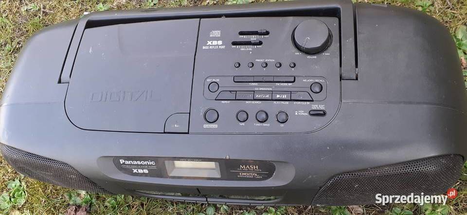 Radiomagnetofon Panasonic RX DT401 radio CD Tuszkowo sprzedam