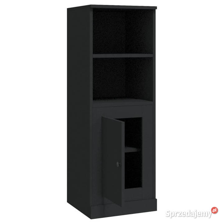 Szafka czarna 36x355x1035 materiał Pozostałe mazowieckie Warszawa