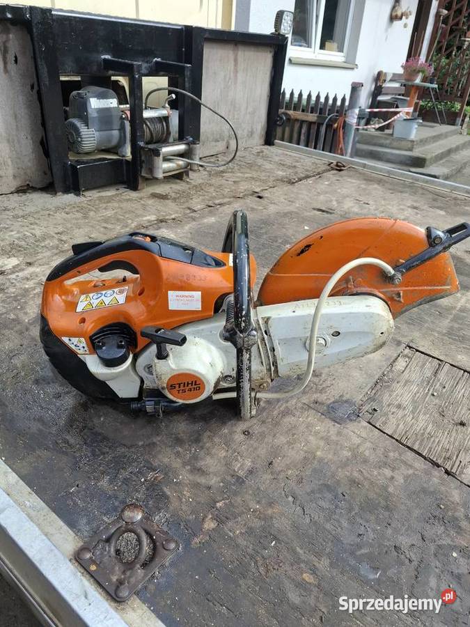 Stihl TS 420 Przecinarka do betonu i stali pomorskie Puzdrowo