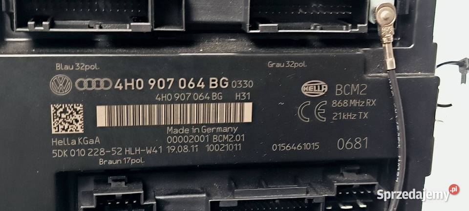 MODUŁ AUDI A6 C7 4H0907064BG Lipno