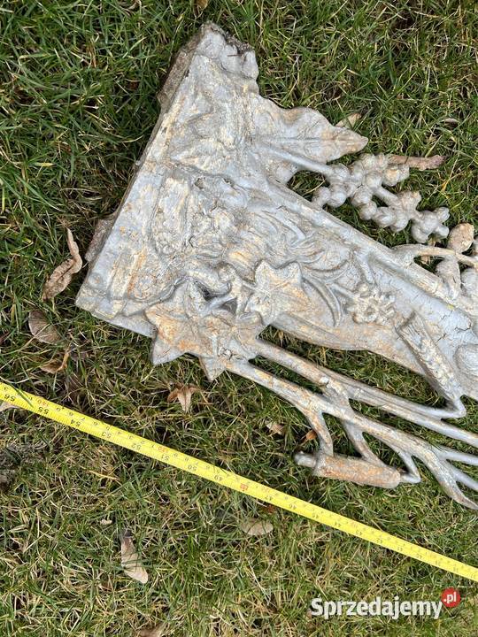 stary żeliwny krzyż z Jezusem 14080 Antyki, Sztuka, Kolekcje Bystrzyca Kłodzka sprzedam