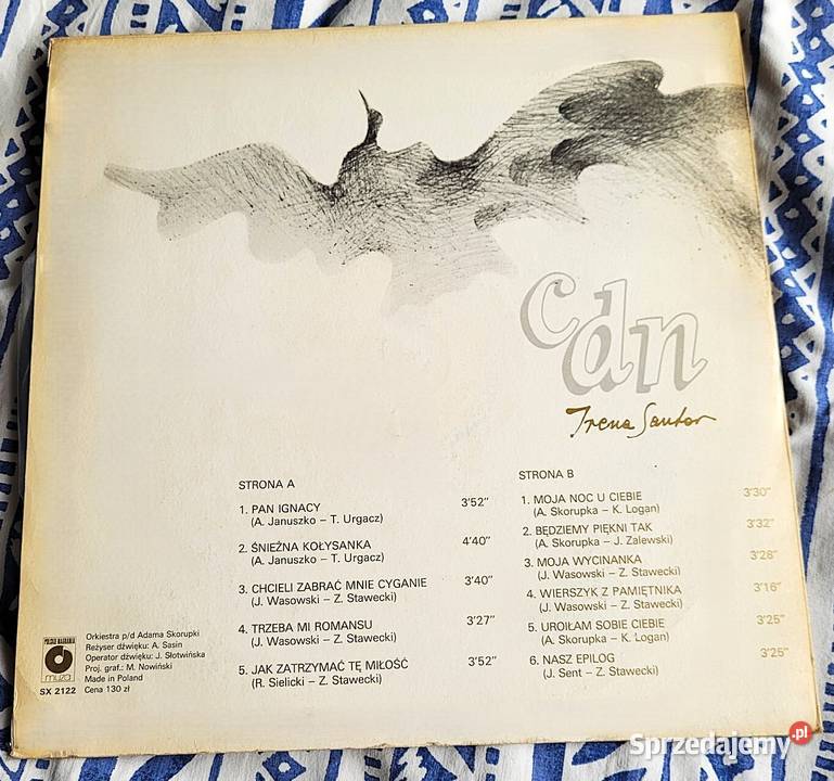 Irena Santor Cdn płyta winylowa z roku 1981 Chełmno