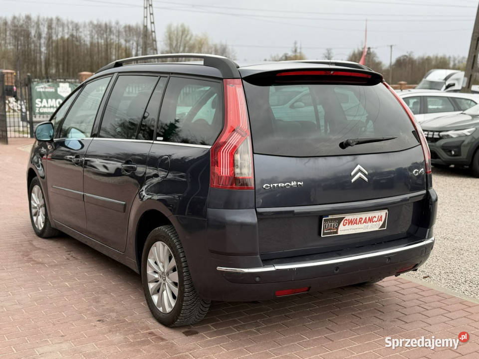Citroen C4 Grand Picasso ExclusiveGwarancja 7mio ASR (kontrola trakcji) Sade Budy