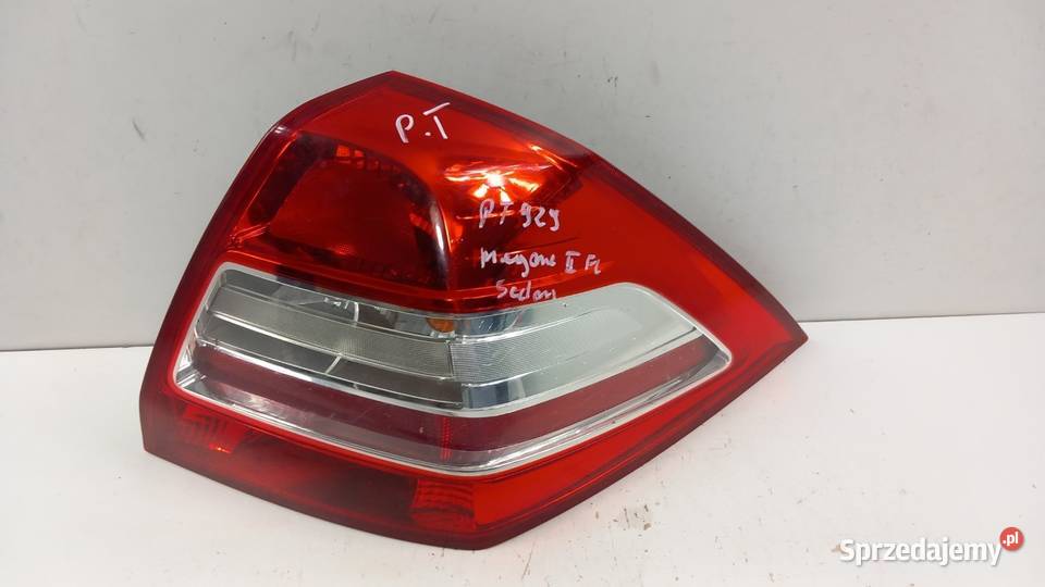 RENAULT MEGANE II LIFT SEDAN LAMPA TYŁ PRAWA wielkopolskie Zbierkowo sprzedam