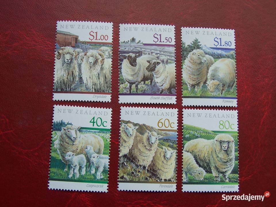 Nowa Zelandia 1991 MNH Mi 115055 Fauna Owce