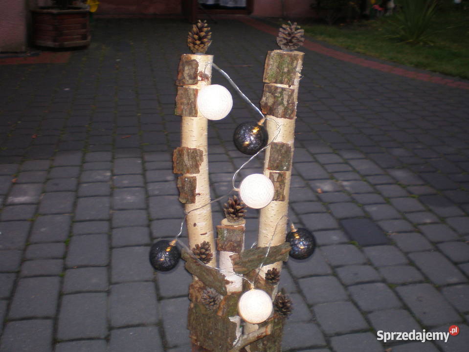 brzoza kule ledozdoba dekoracja Siedlce