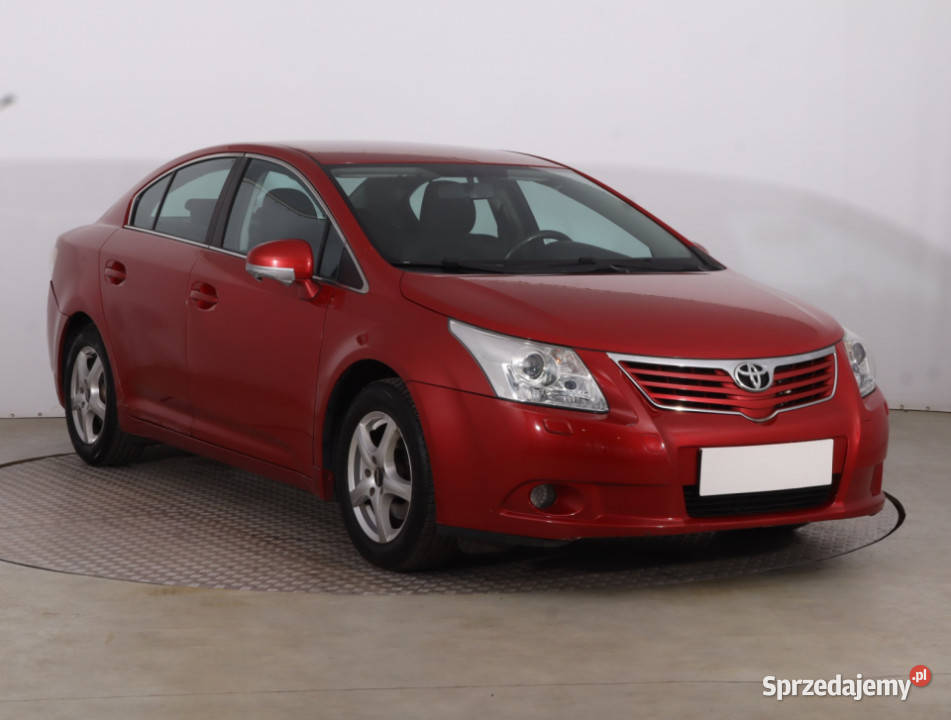 Toyota Avensis 16 Valvematic czerwony mazowieckie Piaseczno